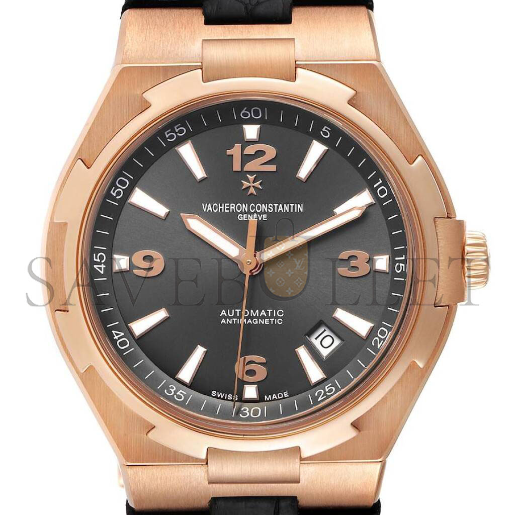 vacheron co*sta*t*n rose gold auT0matic wrist watch 47040/000r-9666